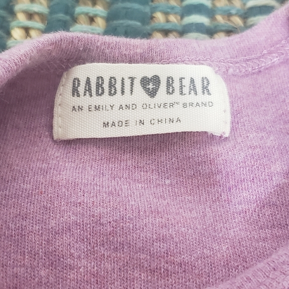 Emily & Oliver Rabbit Bear & offspring Floral Onesie Bundle - Picture 3 of 7